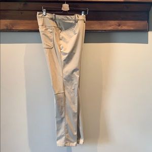 Lululemon tan pants.